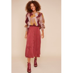 jupe Louizon bois de rose